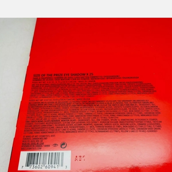 MAC size of the prize eye shadow X 25 - Picture 8 of 12